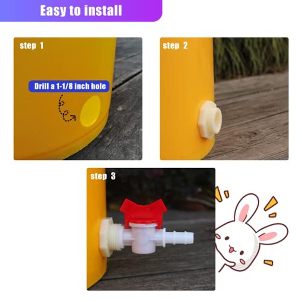 Automatic Nipple Drinker Hose Connector Kit Comprehensive Watering Solution