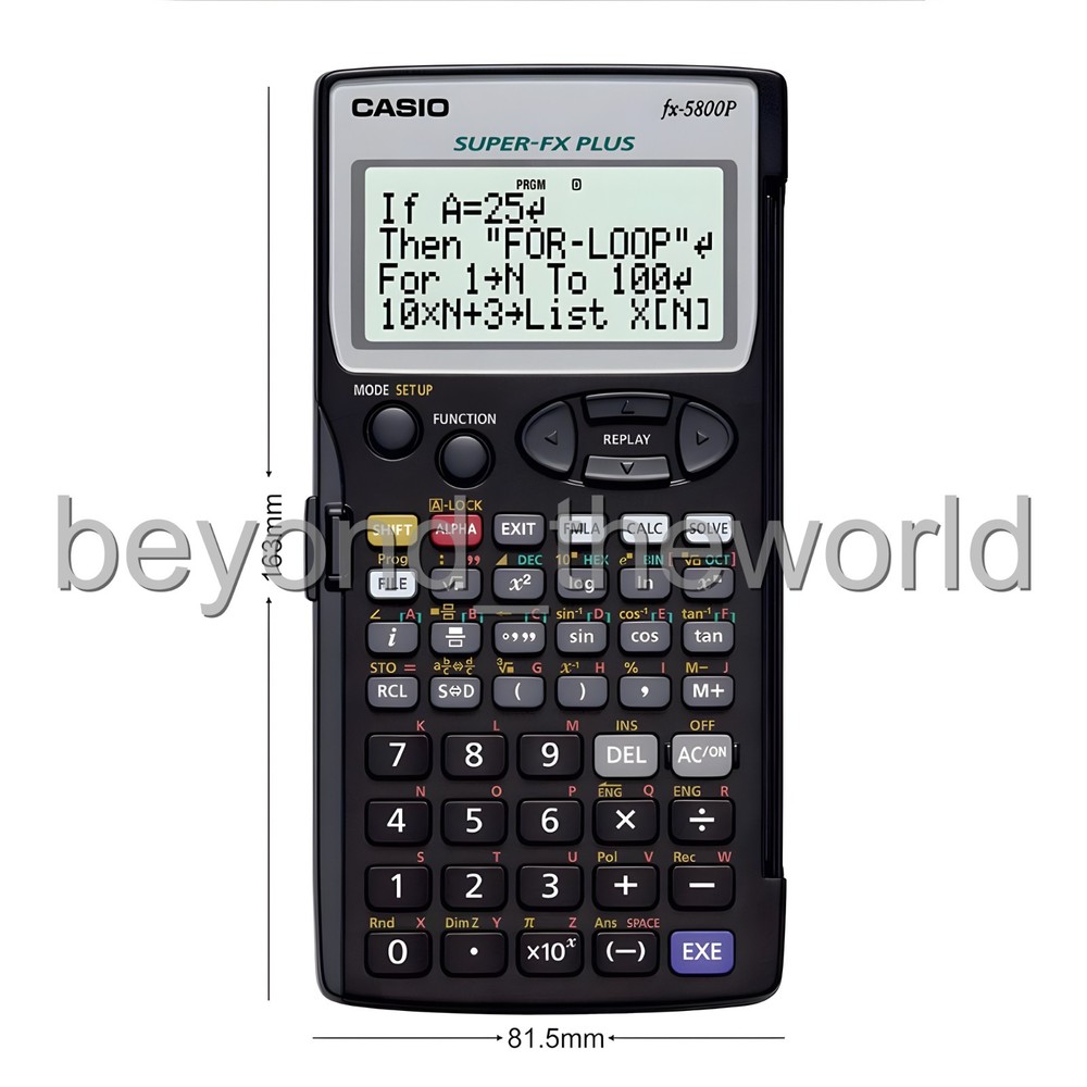 [Casio] FX-5800P Scientific Program Calculator