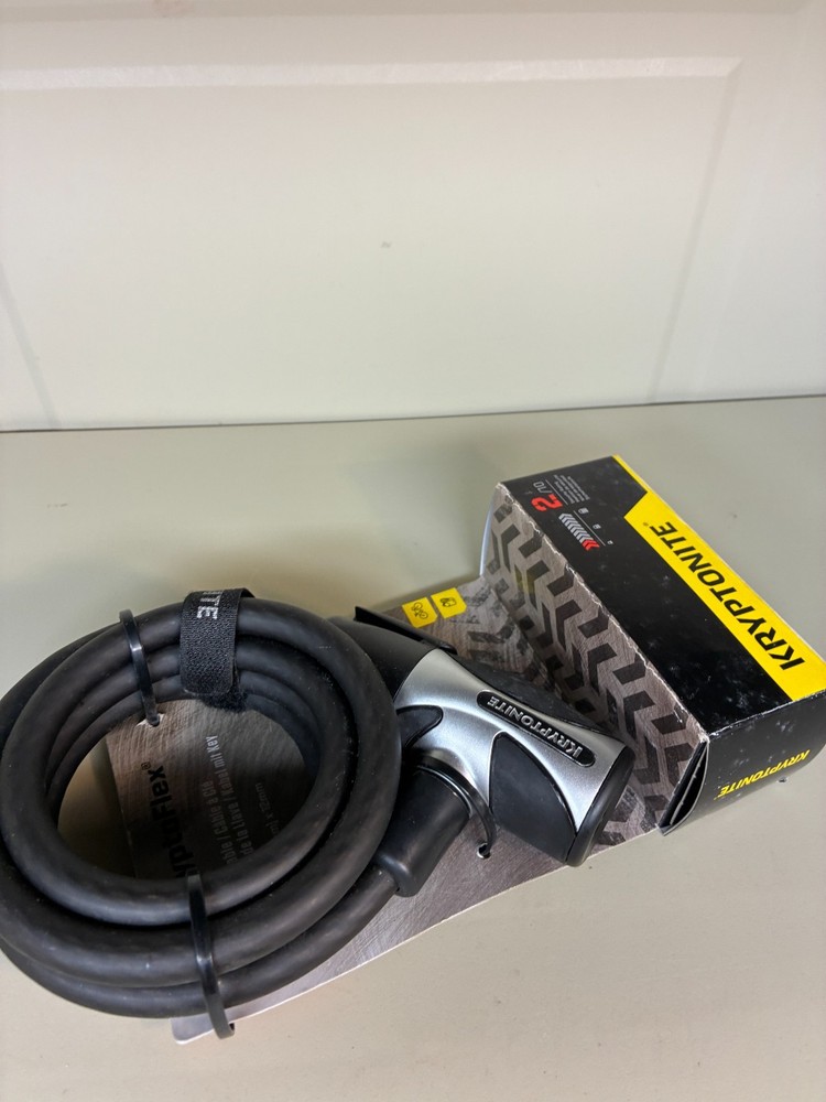 Kryptonite KryptoFlex 1218 6 ft Key Cable w/ FlexFrame-C bracket