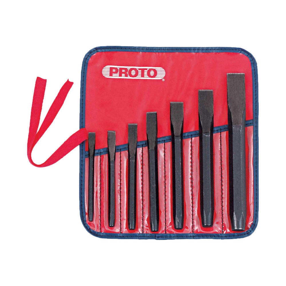 PROTO J86BS2 Cold Chisel Set,Not Tether Capable 6DJZ0