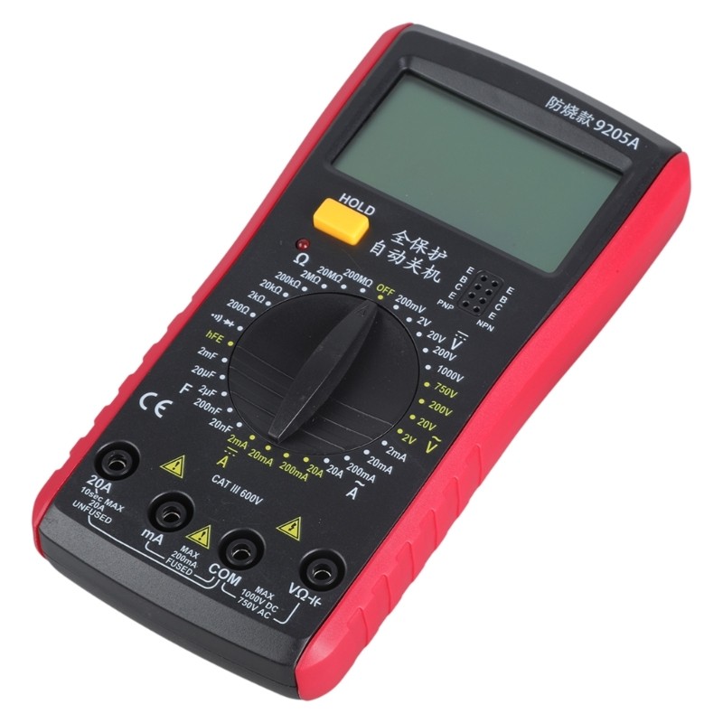 Professional Digital Multimeter Accurate Electrical Testing Overload Protections