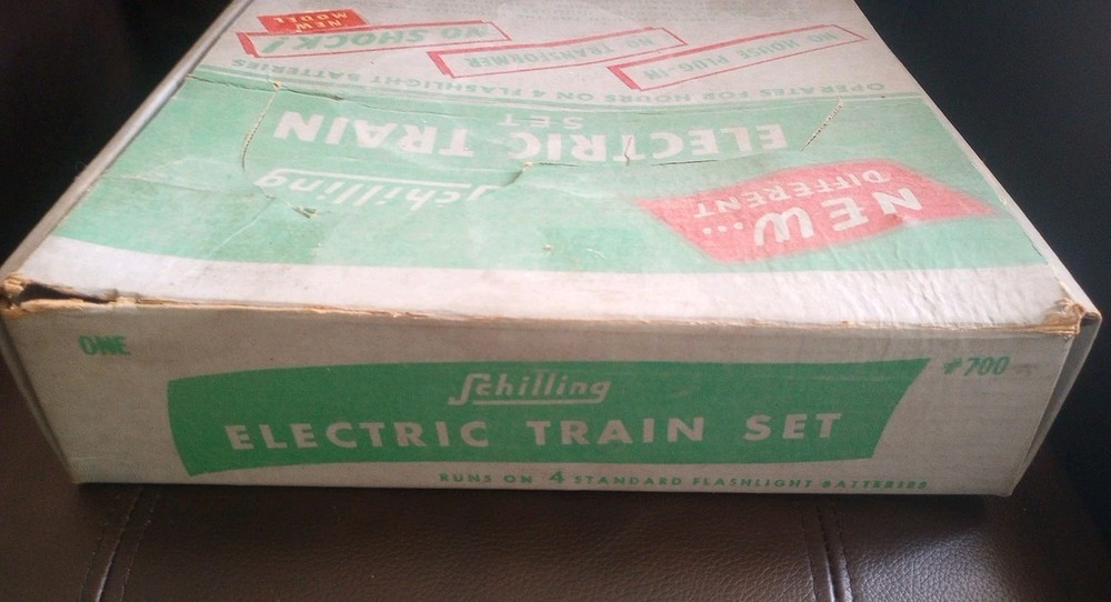 Schilling Electric Train Set Model #700 New Open Box As Is - Read Description