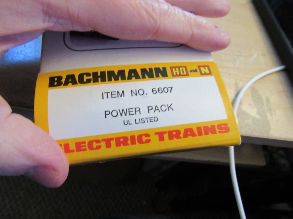 Bachmann HO/N Scale Power Pack Transformer 80321 Model 6607 For Model Train