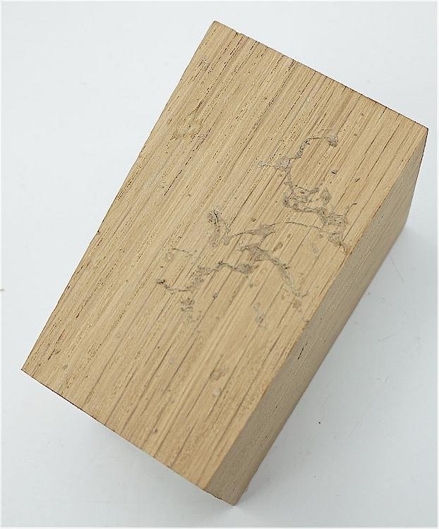 7 Pieces! 4 Inch Tall Rift Solid White Oak Wedge Blocks (2", 2-1/2", 2-5/8")
