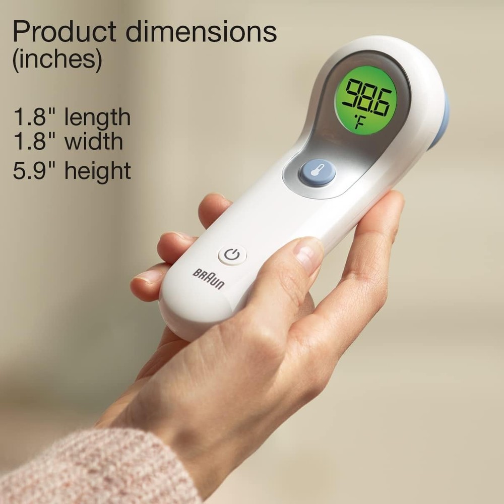 Braun NTF3000US No Touch Plus Forehead Digital Thermometer
