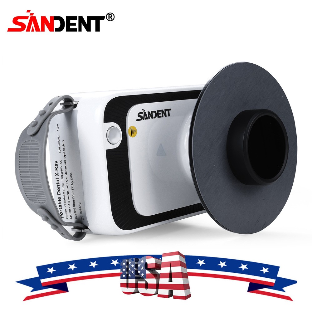 Portable Dental X Mobile Ray Machine Digital Unit High Frequency with Shield