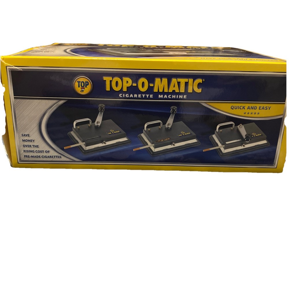 Top-O-Matic Cigarette Rolling Machine. Make Your Own Standard