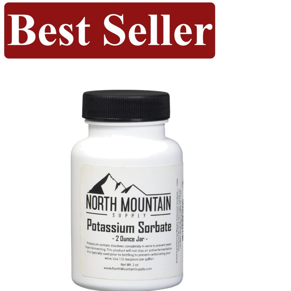 -Friendly 2 oz Potassium Stabilizer - Perfect for Wine & Food Preservation