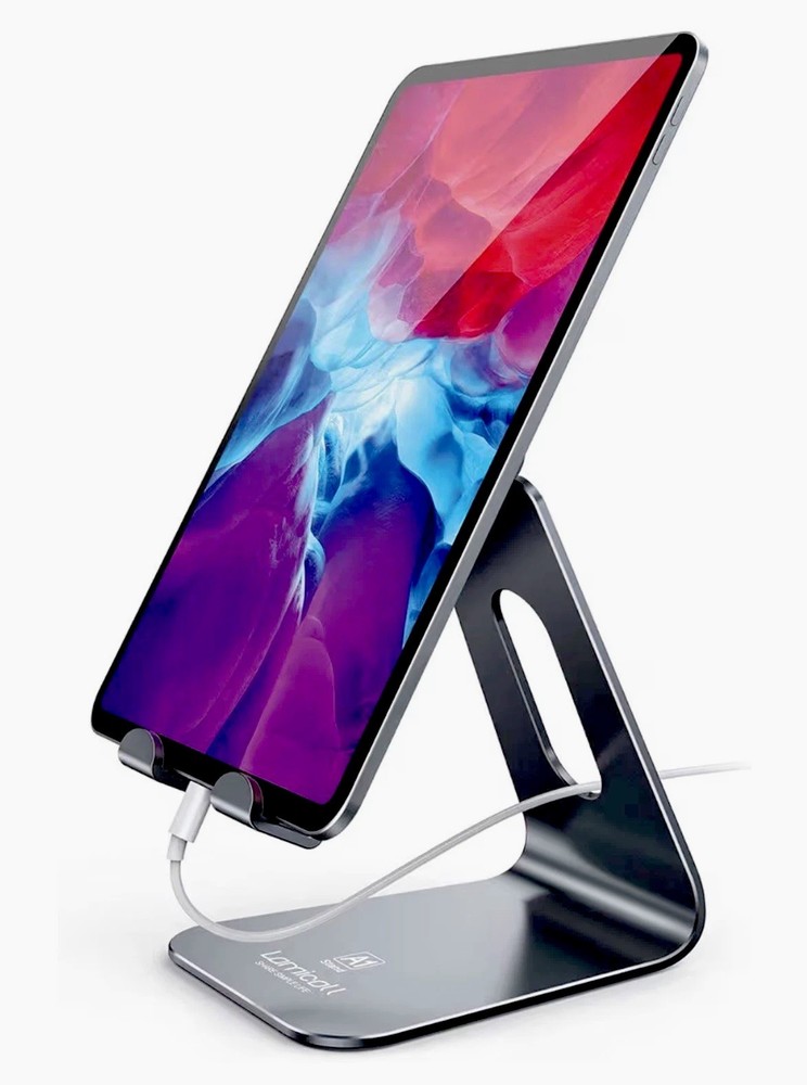 Lamicall Adjustable Tablet Stand + Omoton Wireless Keyboard / Open Box /