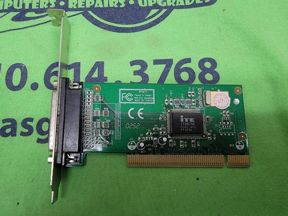 ITE MP8875 Parallel PCI Controller Interface Card