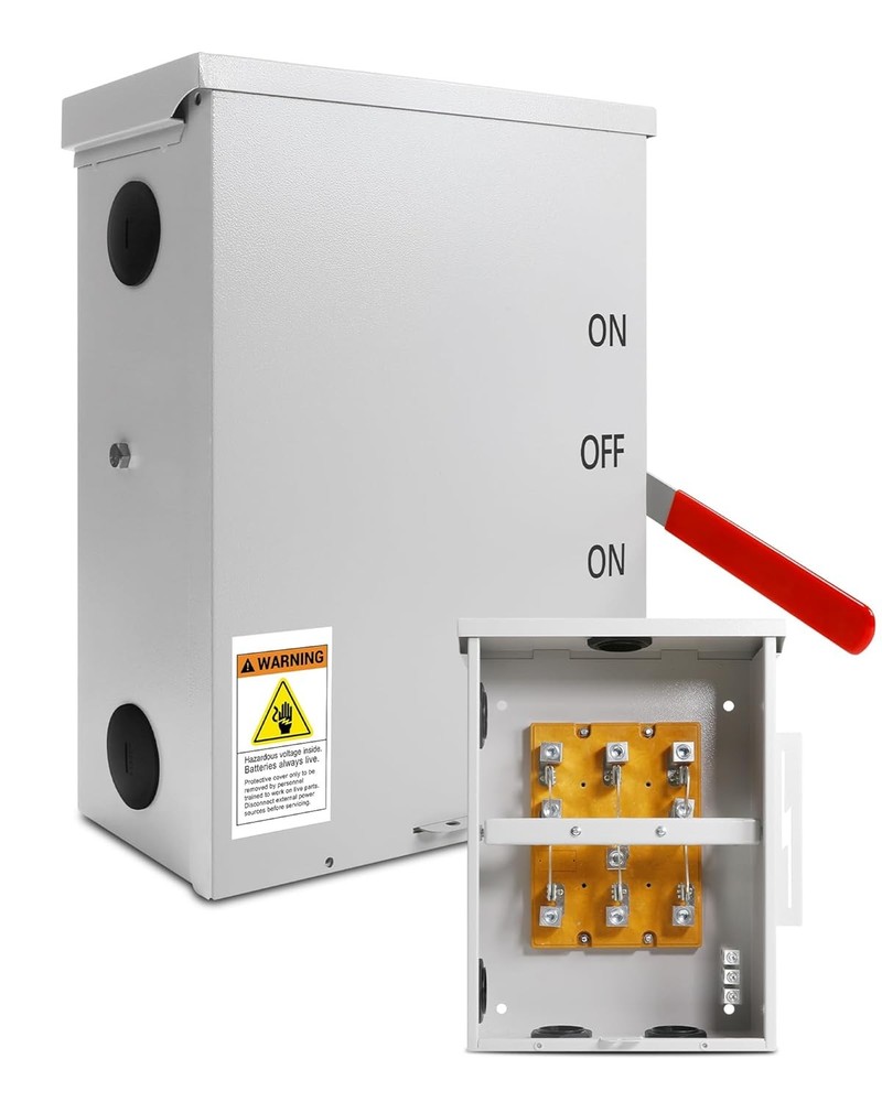 200 Amp 3 Pole Transfer Switch NEMA 3R