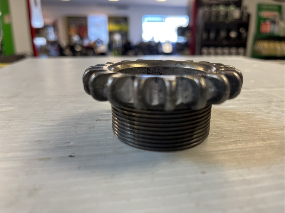 NORTON COMMANDO 850 SHORT THREADS EXHAUST PIPE NUT LOCK RING 06-3988