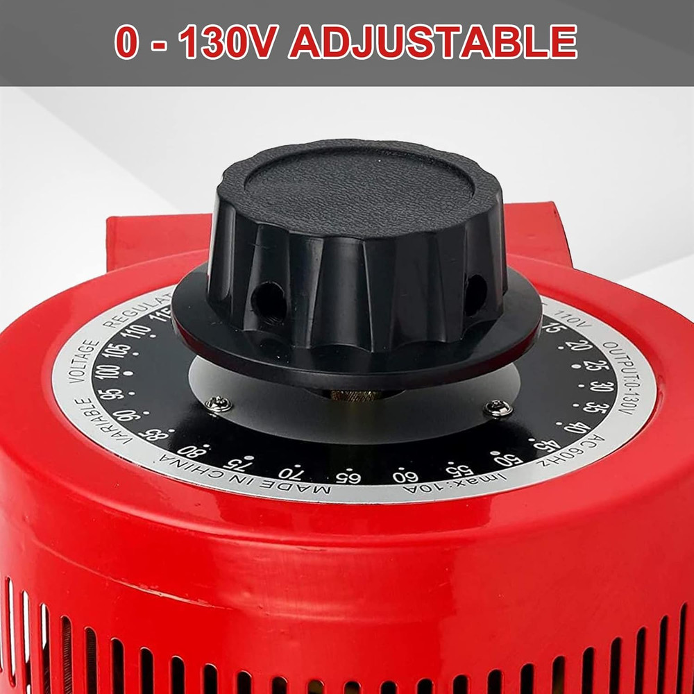 Auto Voltage Transformer AC Variable Voltage Converter Transformer 110VAC Input,