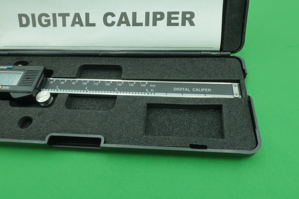 Electronic Digital Caliper 0-6" New Battery Installed