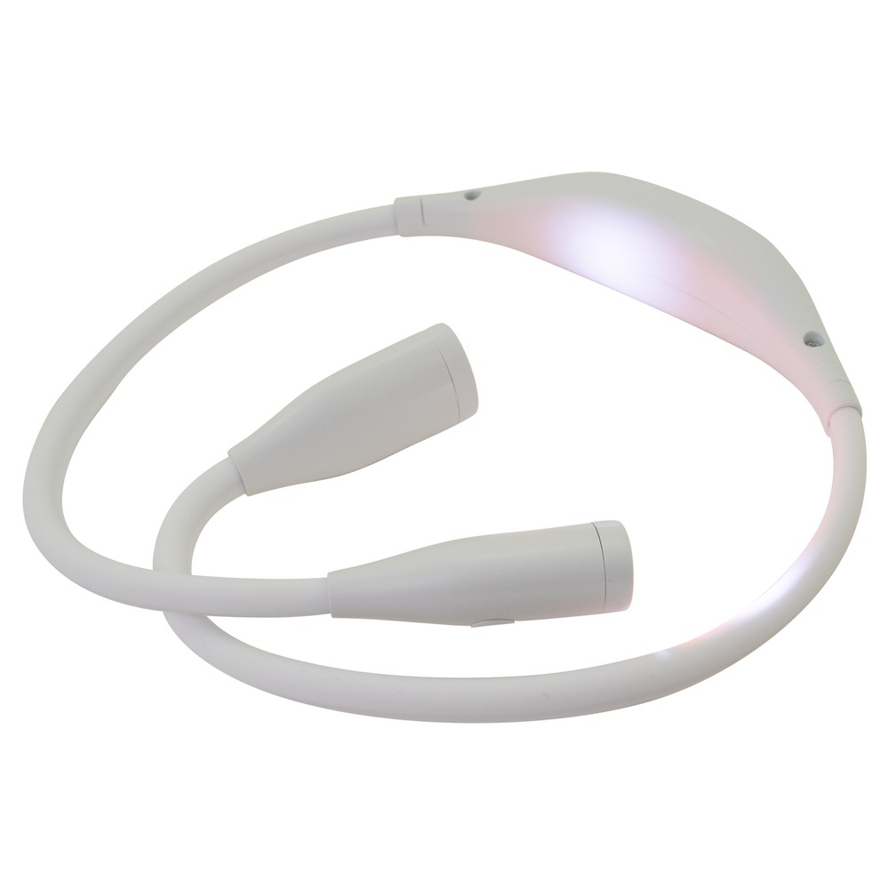 MotoProducts 4 Pack LED Neck Reading Light Bendable 3 Light Intensities Book