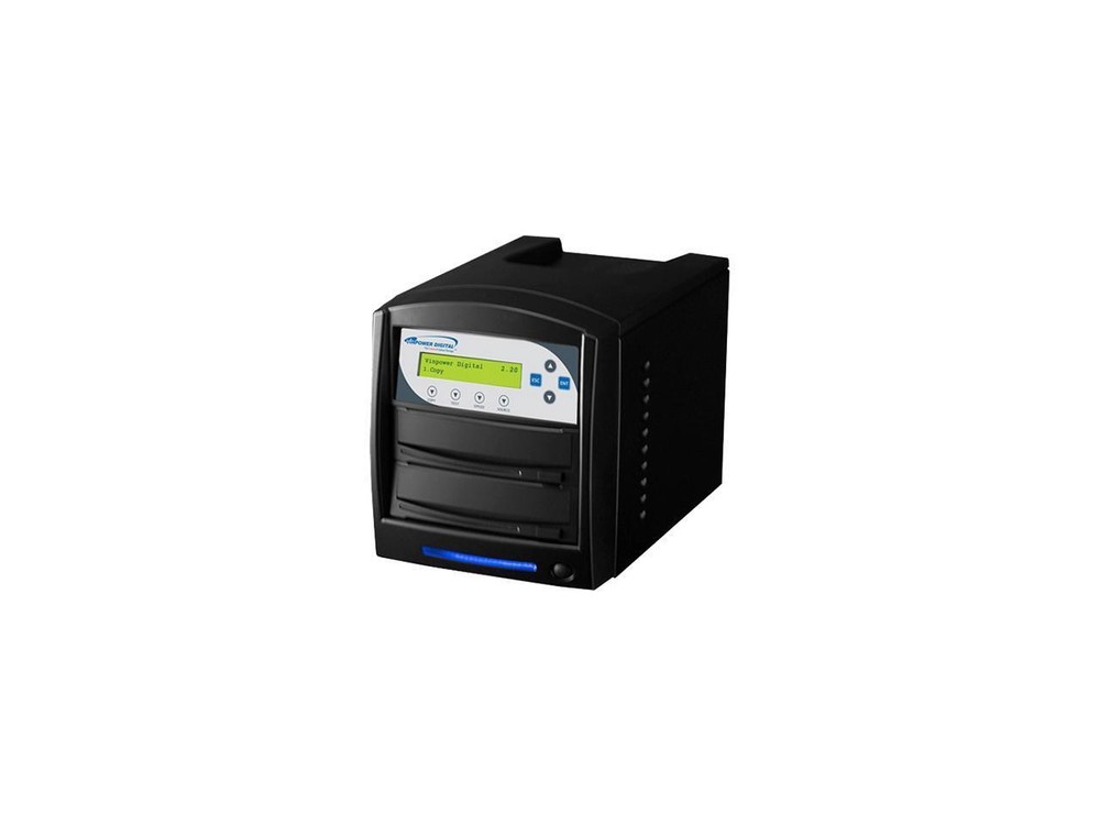 VINPOWER Black 1 to 1 64M Buffer Memory SharkCopier DVD/CD Tower Duplicator Mode