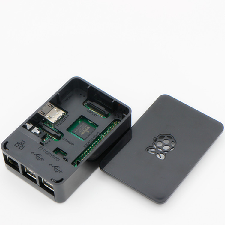 1PCS Premium Raspberry Pi Case (White) - Updated for Raspberry Pi 3, 2 & B+ K9