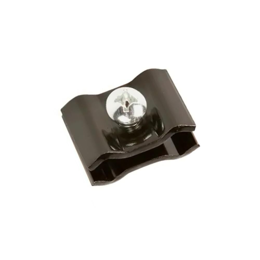 Black Grid Panel Clips 4 Pack - Essential Grid Wall Accessory for Secure Grid...