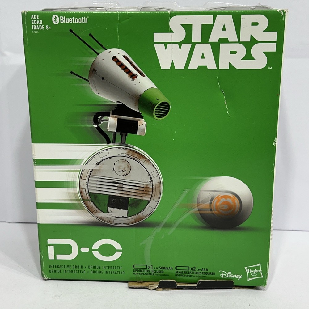 Star Wars D-O Interactive Droid Bluetooth Box Damaged