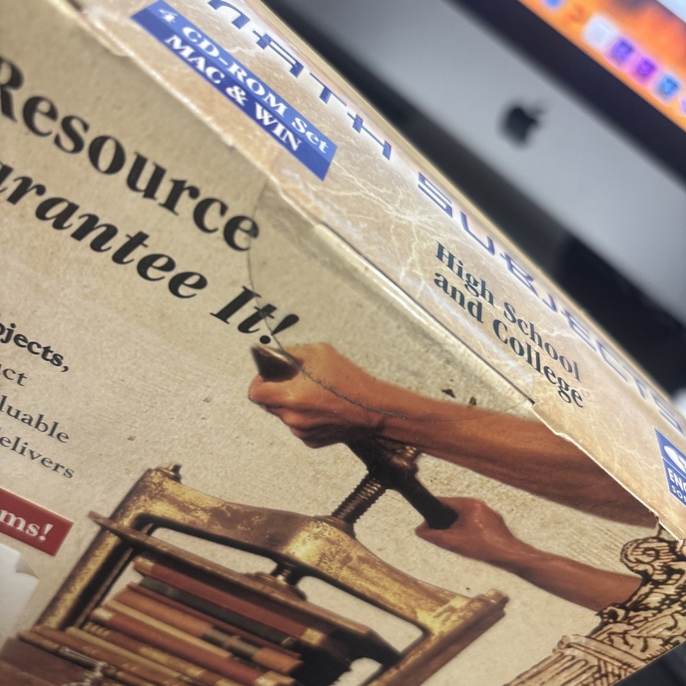 Math Advantage Deluxe Edition CD-ROM Pre-Algebra & Pre-Calculus + Complete Set