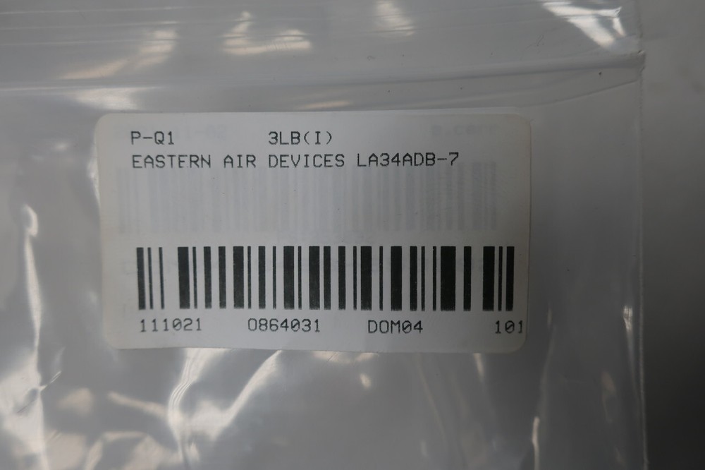 Eastern Air Devices LA34ADB-7 Linear Actuator
