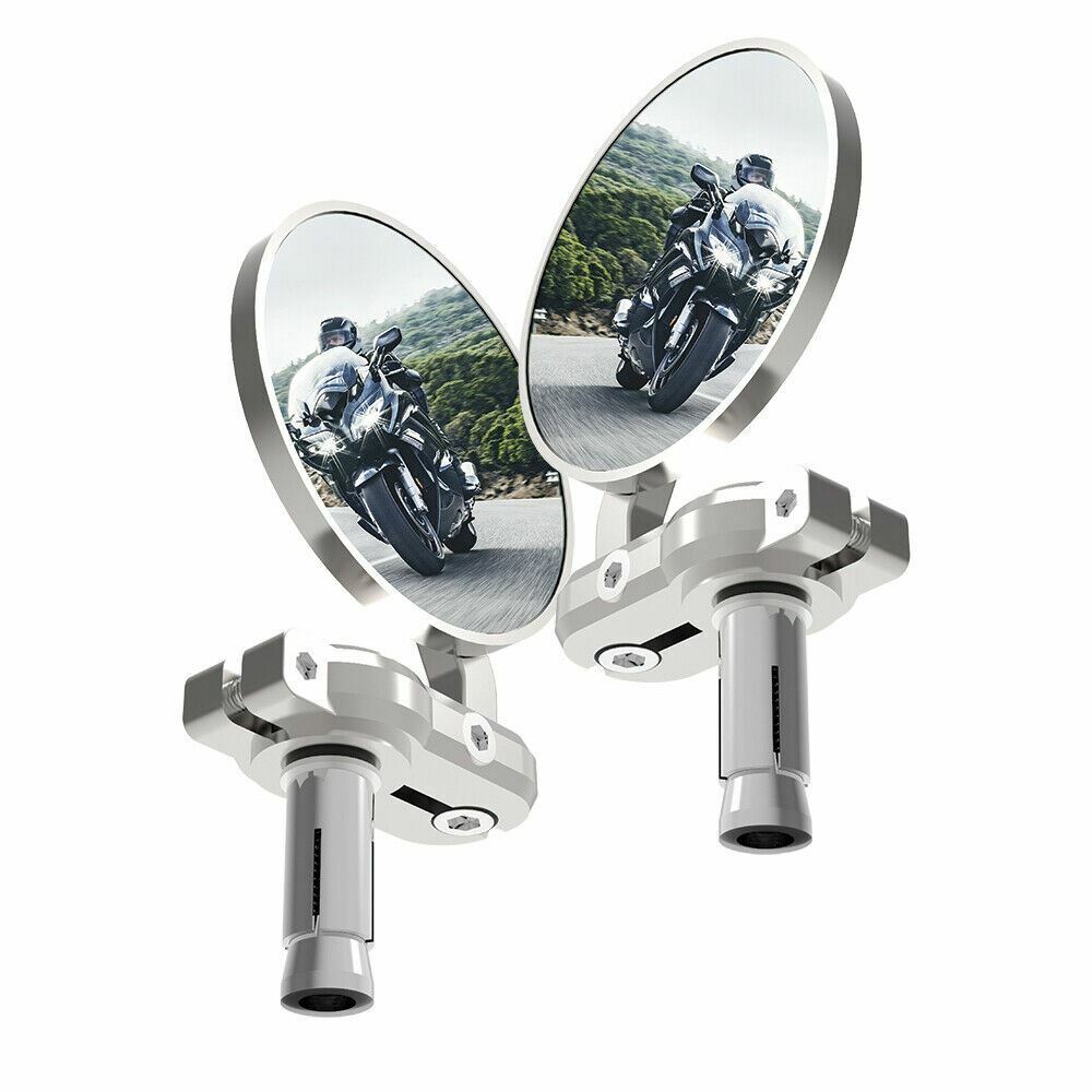 OXFORD BAR END MIRROR - SILVER OX578