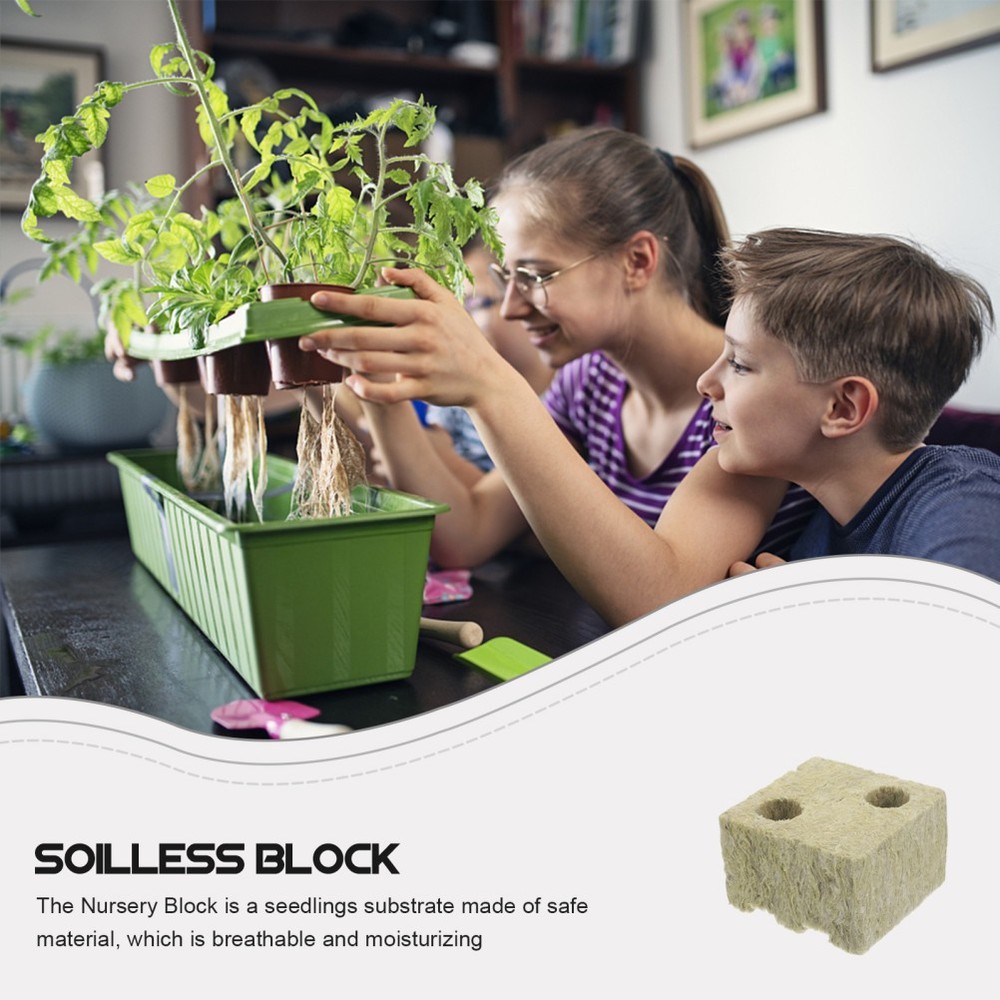 5 Pcs Soilless Starter Plugs for Plant Nursery Blocks