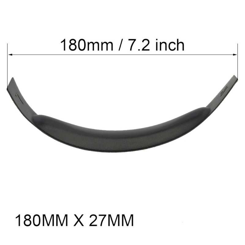 Headband Cushion Pad Soft Artificial Leather Foam Sponge for Arctis
