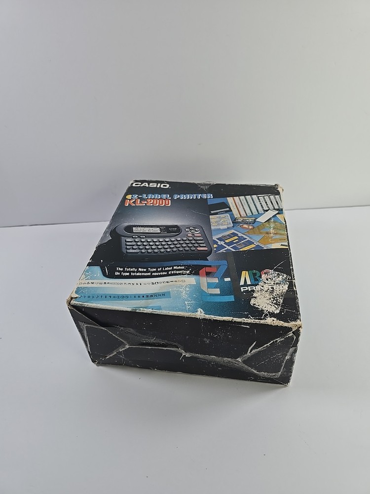 Vintage Casio EZ-Label Printer KL-2000