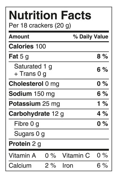 Cheez-It Canada Original, Baked Snack Crackers, 200g (4 Pack)