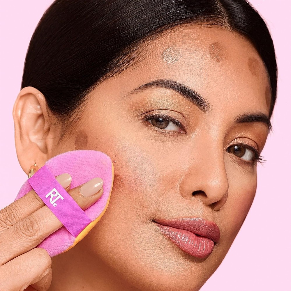 Real Techniques Miracle 2-In-1 Powder Puff, Dual-Sided, Full-Size Makeup...