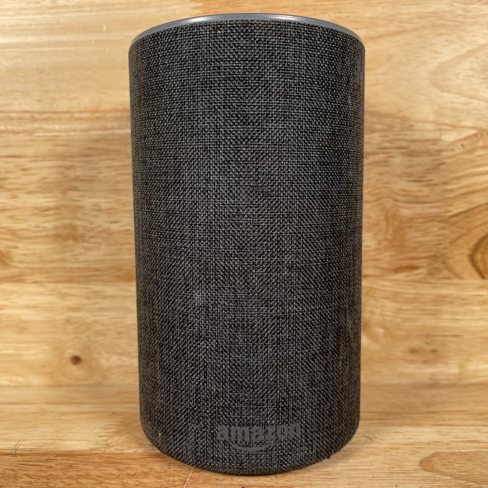 Amazon Echo (2nd Generation) Gray Wireless Alexa Enabled Bluetooth Smart Speaker