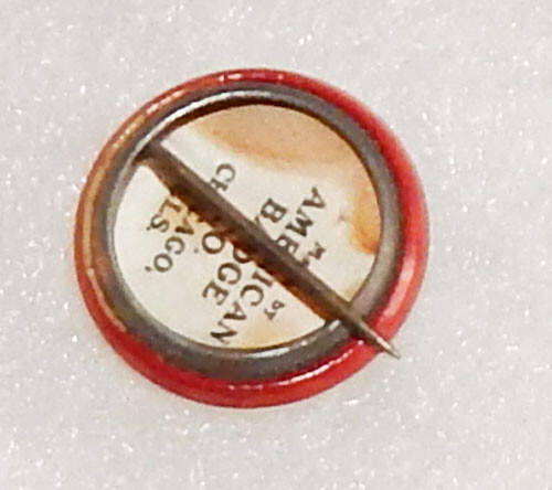 WWI Salvation Army War service Pin Back Button