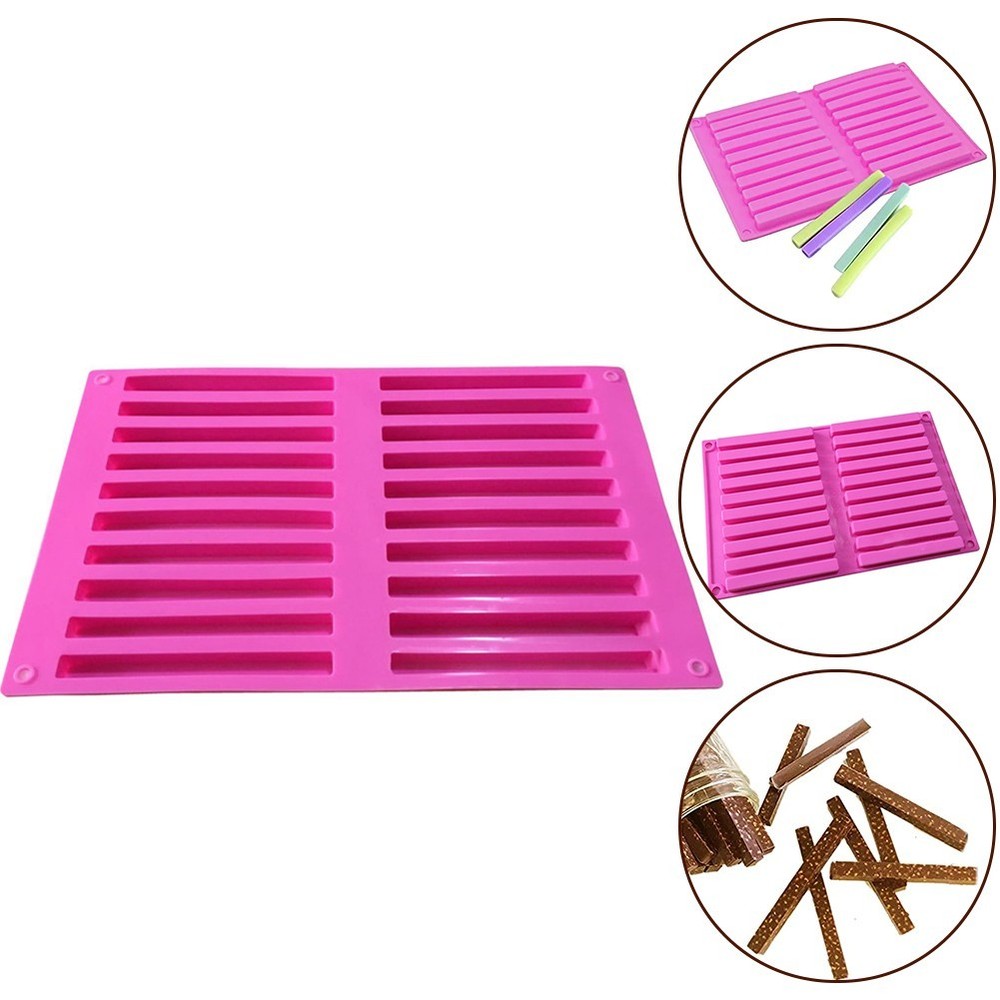 Repeated Use Molded Hole Square Length Strips Square Length Strips Hole