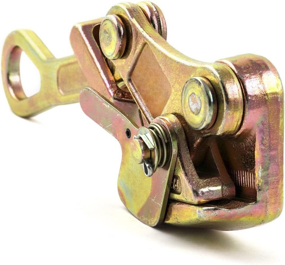 2 Pack 2 T Cable Grip Wire Grip Steel Rope Jaw Puller for Wire Rope, Pulli