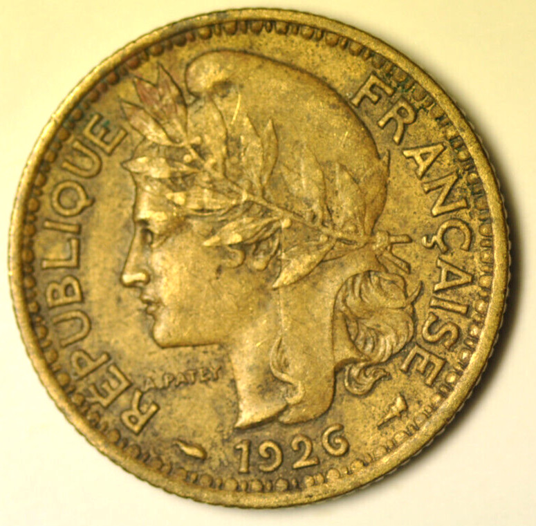 mw18900 Cameroon; Franc 1926  Paris Mint   KM#2