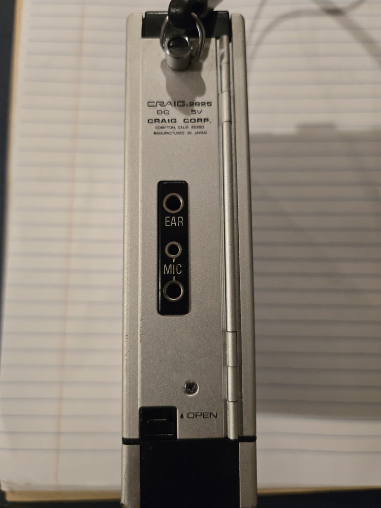 Craig Electronic Notebook Used Untested