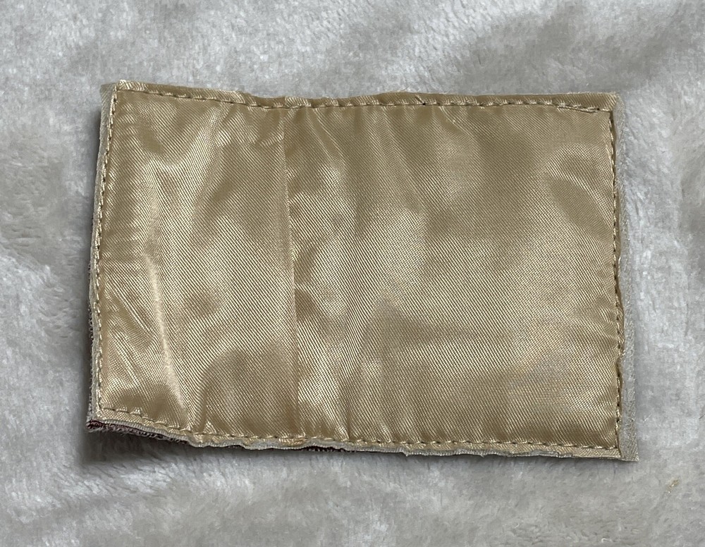 Terrorist Hunting Permit Hat Jacket Patch Small Brown 3"x4" 9-11