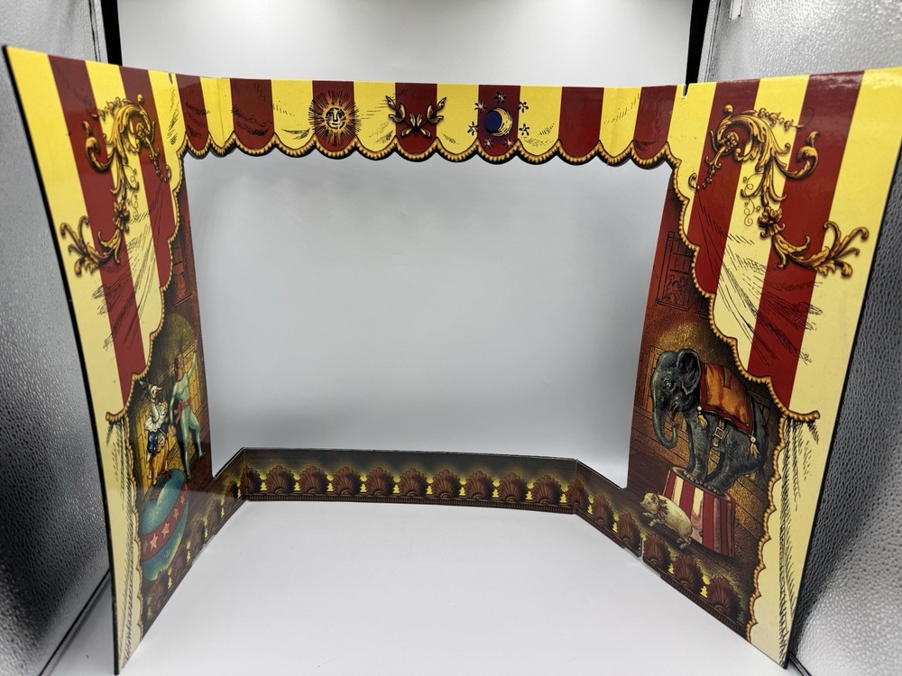 MURDOCK & ROSS PUPPET CIRCUS RESTAURATION HARDWARE TENT STAGE