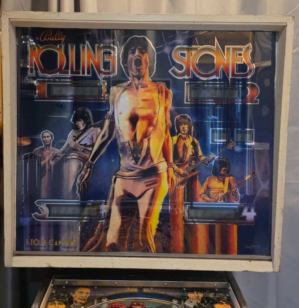 1980 Bally ROLLING STONES Pinball Machine