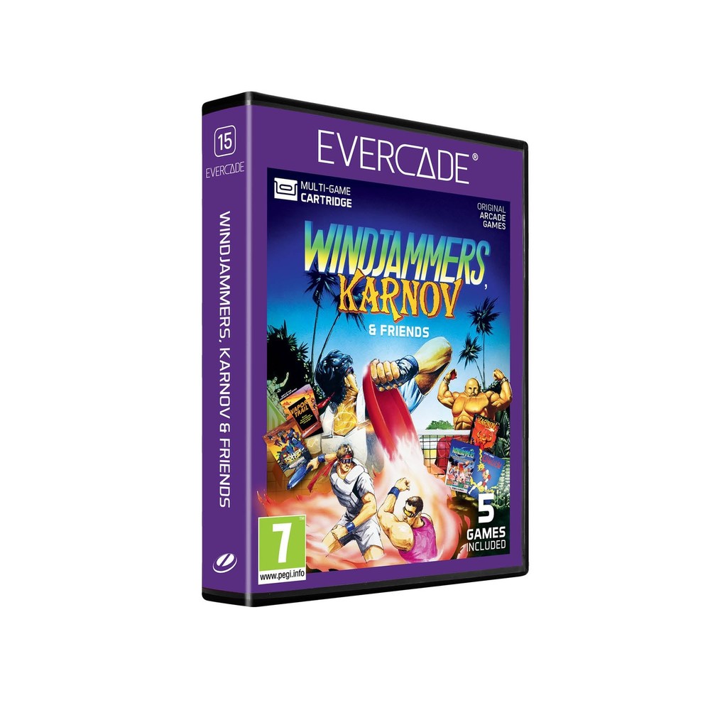 Evercade Windjammers, Karnov & Friends