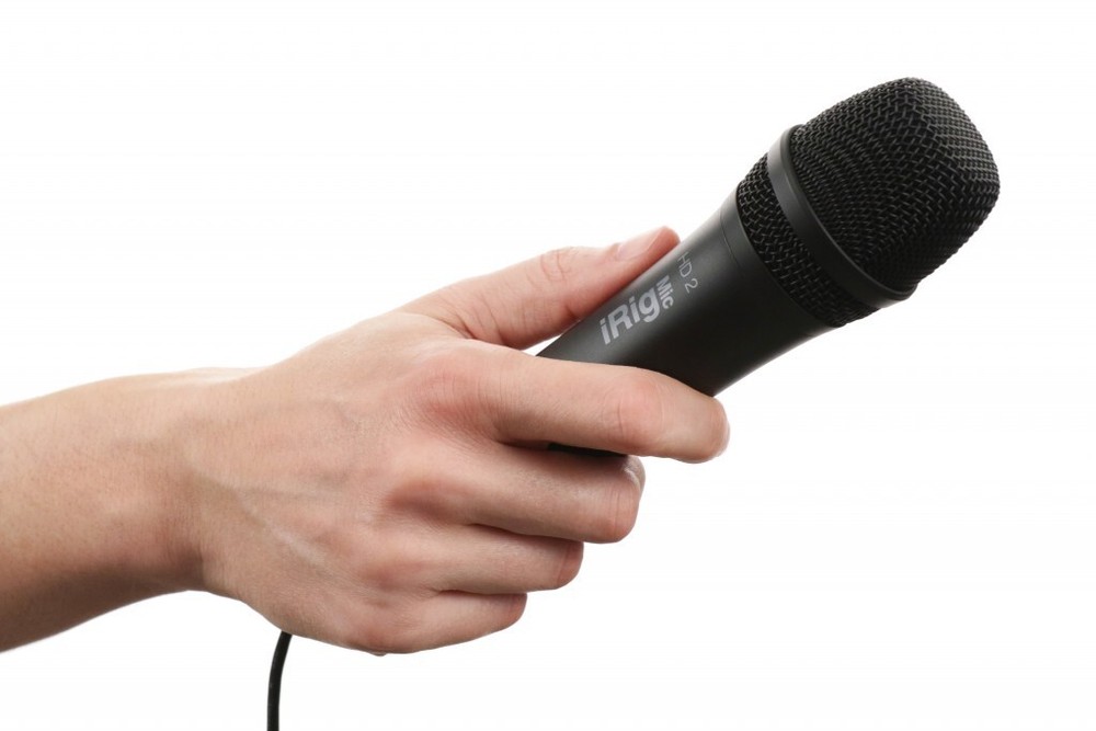 iRig Mic HD 2 - Professional Quality Condenser Microphone for iOS/Android/PC