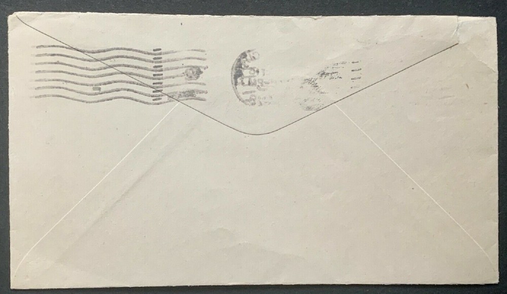 MISPERF - DRAMATIC EXAMPLE on 1918 NJ - DROP RATE Cover - MUST SEE !!