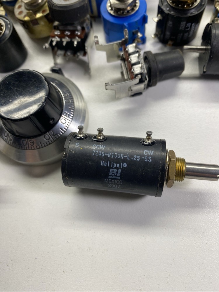 Potentiometers+ Assorted Controls (52PC)..B41-7