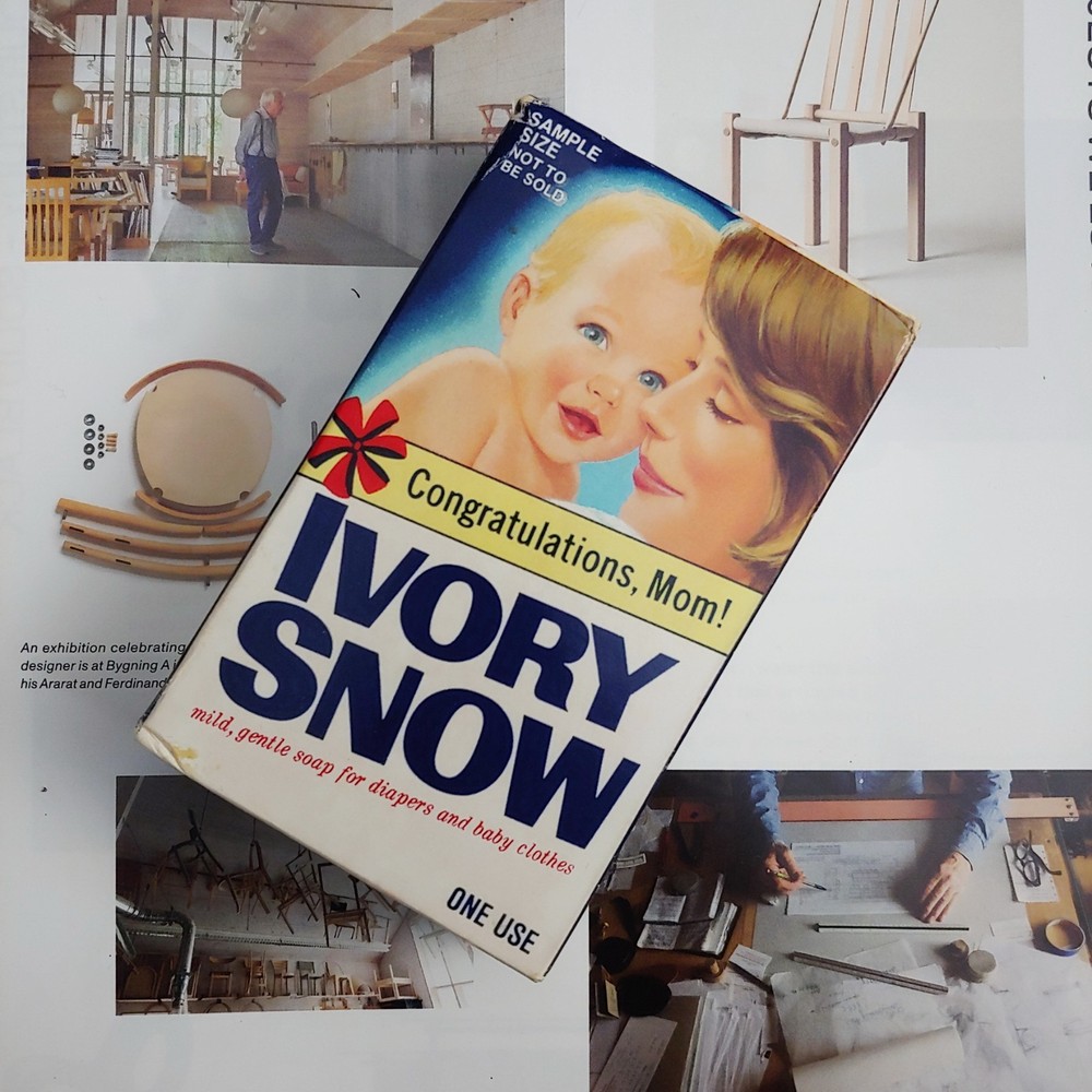 Rare Vintage NOS Ivory Snow Sample Size Detergent