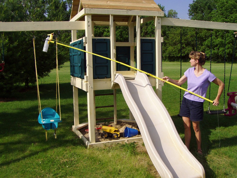 Gotcha Sprayer Pro Extension Pole Adapter. Trigger Wasp Spray, Tree Prune Spray