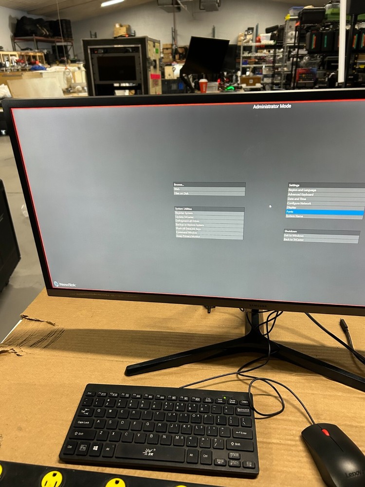 NewTek Tricaster TC1 with 2 Stripe Control Surface - 4k UHD - NDI