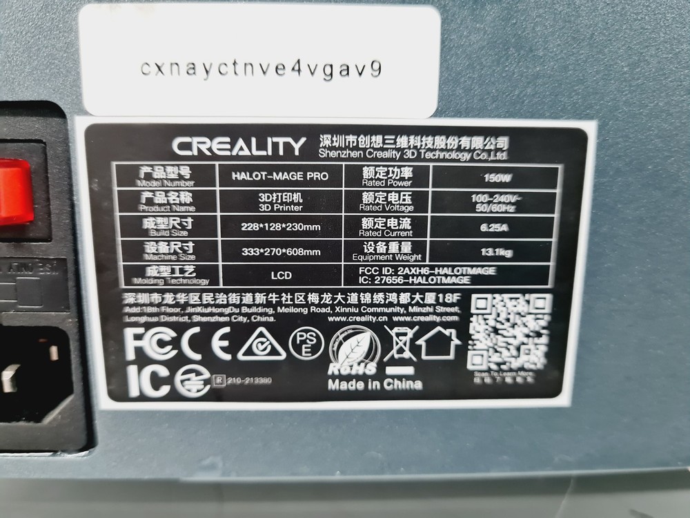 Creality Halot-Mage Pro 8K 3D Printer