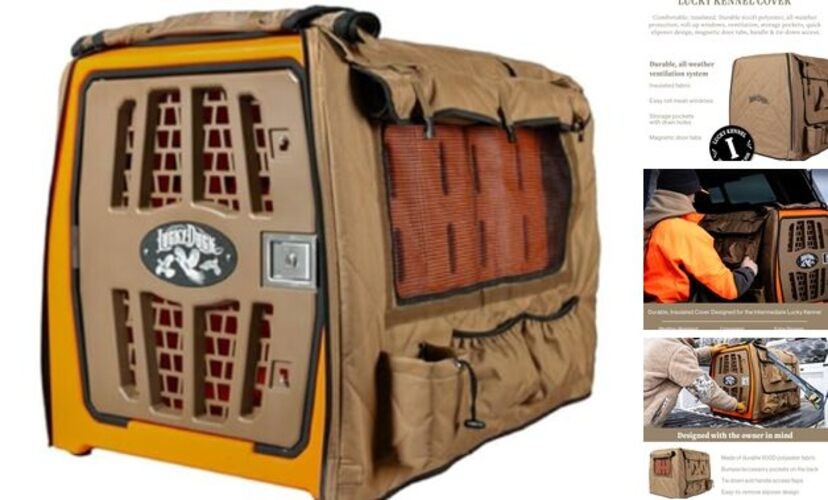 Weather Protection Kennel Cover Intermediate Tan