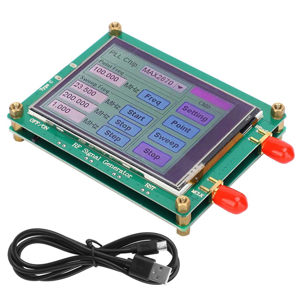 RF Signal Source Generator Module High Stability Low Noise Frequency MAX2870 NY